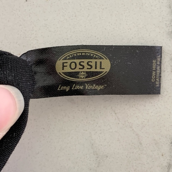 Fossil Pebbled Leather Marlow Satchel Handbag - Picture 12 of 16